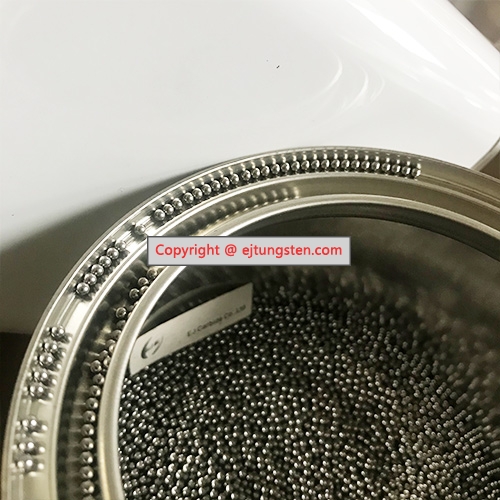 Tungsten Shot TSS with a density of 13g/cc and diameter of 6 (2.8mm)